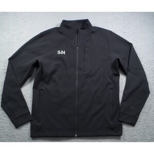 Lululemon Jacket Mens Size XL Black Sojourn Windbreaker Full Zip Pockets